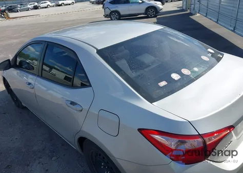 2018 Toyota Corolla Le из США, поврежденный, VIN 2T1BURHE3JC007131